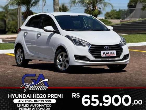 HYUNDAI HB20 1.6 COMFORT PLUS 16V FLEX 4P AUTOMÁTICO